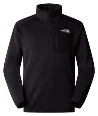 The North Face Crest 1/4 Zip Fleece Black