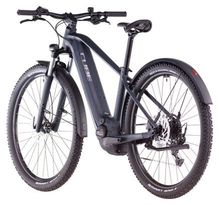 VTT Électrique Semi-Rigide Cube Reaction Hybrid Performance 500 Allroad Shimano Cues 9V 500 Wh 29'' Noir Night 2025