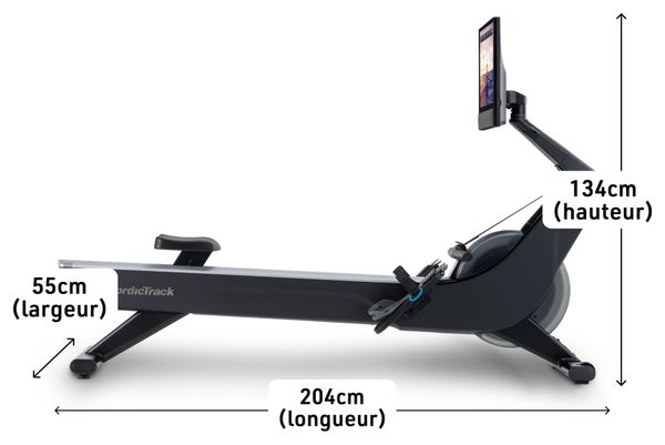 Rameur RW900 / Ecran tactile HD