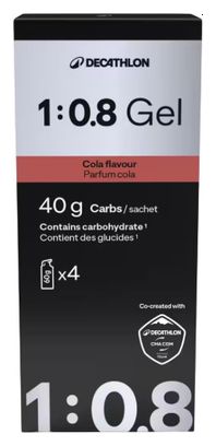 Gel energetici Decathlon Nutrition 1:08 Proline Cola 4x60 g