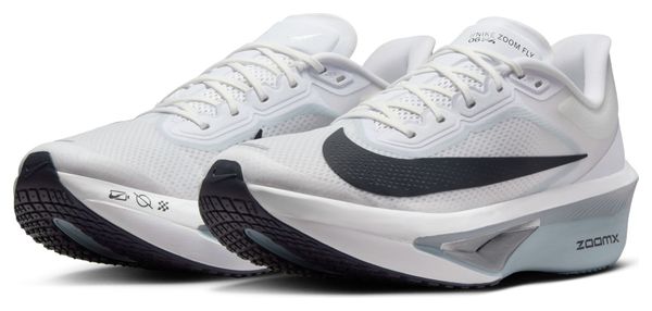 Chaussures Running Nike Zoom Fly 6 Blanc/Gris Homme