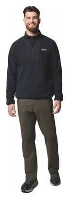 Heren Columbia 1/2 Zip Sequoia Grove Fleec Black