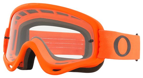 Máscara Oakley O-Frame MX Moto Transparente Naranja Ref. OO7029-66