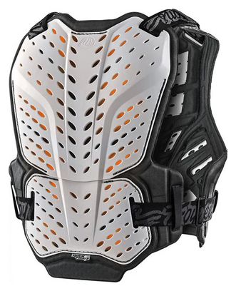 Plastron Troy Lee Designs Rockfight CE Blanc
