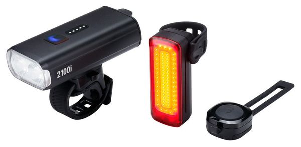 Kit Éclairage BBB StrikeDuo Avant avec Signal Pro Arrière et Commande
