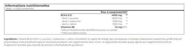 Bcaa+b6 (200 Tabs) - Biotech Usa - Bcaa