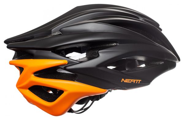 Neatt Asphalte Race Helm Schwarz Orange