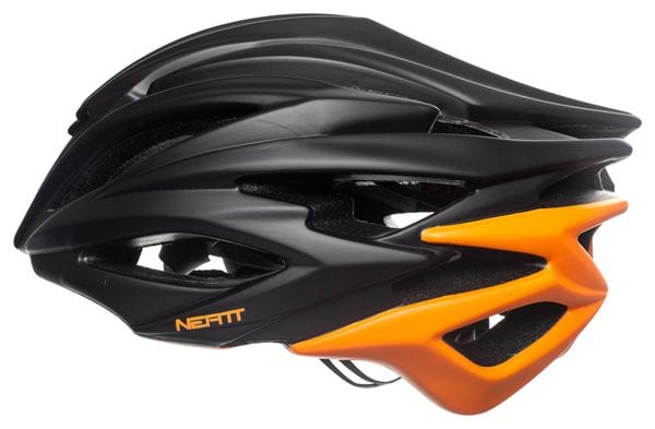 Neatt Asphalte Race Helm Schwarz Orange