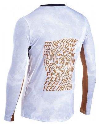 Maillot Manches Longues Northwave Bomb Blanc/Or