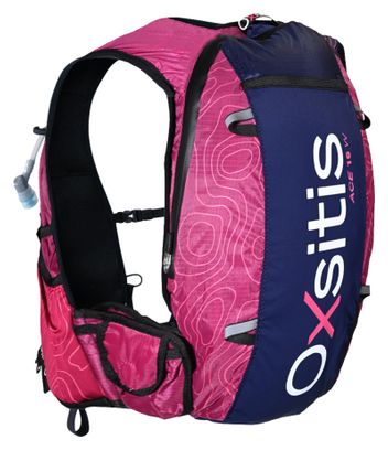 Oxsitis Ace 16 Ultra Bolsa de hidratación para mujeres Azul Rosa