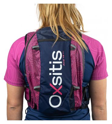 Oxsitis Ace 16 Ultra Bolsa de hidratación para mujeres Azul Rosa