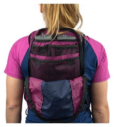 Oxsitis Ace 16 Ultra Bolsa de hidratación para mujeres Azul Rosa