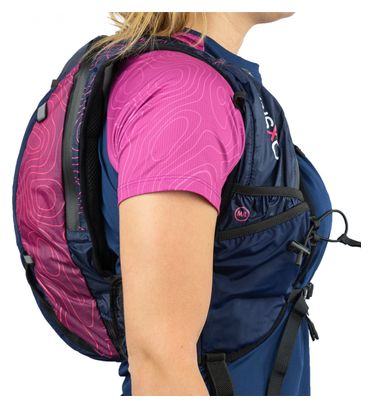 Oxsitis Ace 16 Ultra Bolsa de hidratación para mujeres Azul Rosa