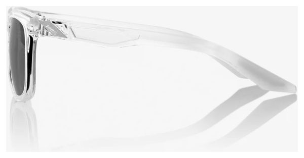 Lunettes 100% Hudson Transparent - Lentilles Miroir Noir