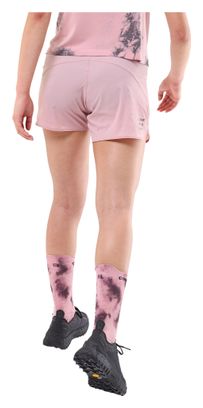 Short Compressport Performance Eat My Dust! Rose Femme