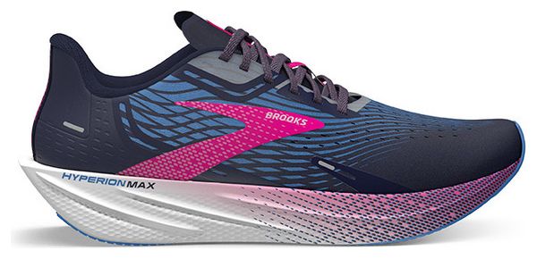 Chaussures Running Brooks Hyperion Max Bleu Rose Femme 38