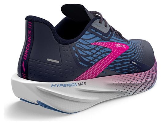 Chaussures Running Brooks Hyperion Max Bleu Rose Femme 38