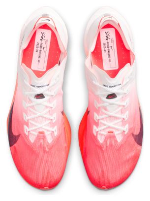 Nike Vaporfly 4 hardloopschoenen Wit/Rood Heren