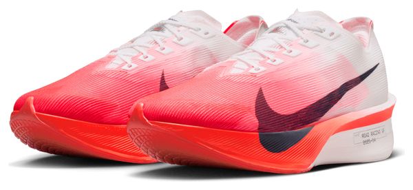 Nike Vaporfly 4 hardloopschoenen Wit/Rood Heren