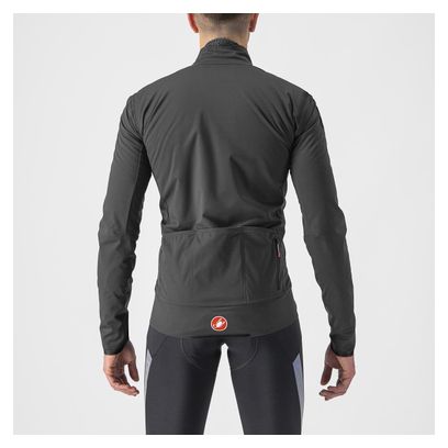 Castelli Alpha Ultimate Long Sleeve Jacket Dark Grey/Black