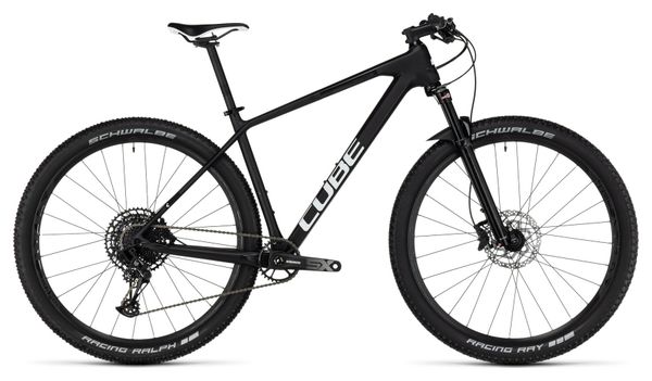 VTT Semi-Rigide Cube Reaction C:62 One Sram NX/SX Eagle 12V 29'' Gris Carbon Noir 2023