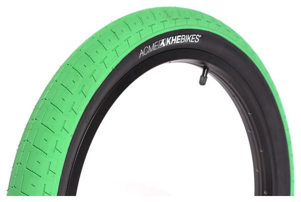 2x pneus BMX ACME 20 pouces x 2 40 pouces vert KHE