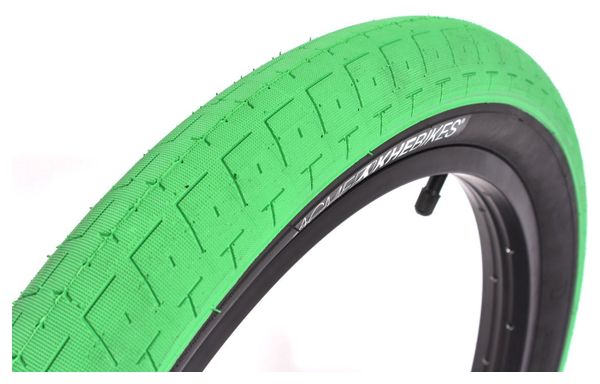 2x pneus BMX ACME 20 pouces x 2 40 pouces vert KHE