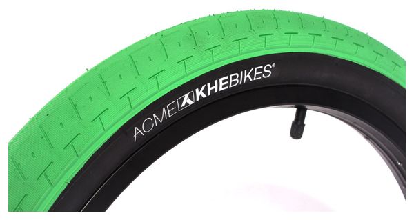 2x pneus BMX ACME 20 pouces x 2 40 pouces vert KHE