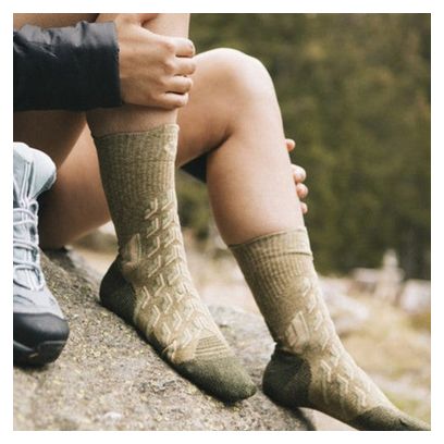 Chaussettes randonnée femme pour l'été. Lot x 2 paires - Trekking Cool Crew Lady