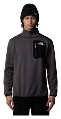 Polaire The North Face Crest 1/4 Zip Gris