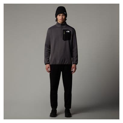 Polaire The North Face Crest 1/4 Zip Gris