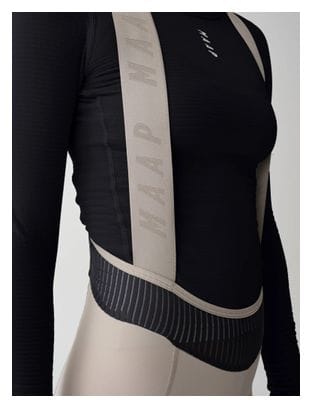 Maap Team Evo Thermal Mallas largas con tirantes para mujer Gris