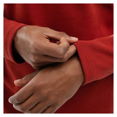 Pull fitness demi-zip homme Torch Rouge