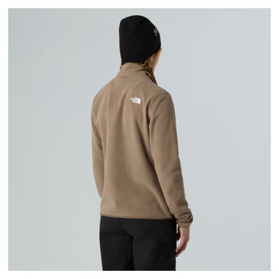 Chaqueta polar The North Face Glacier para mujer Marrón