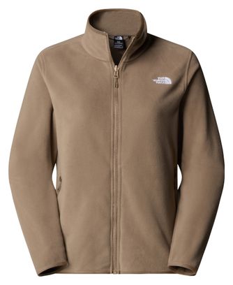 Chaqueta polar The North Face Glacier para mujer Marrón