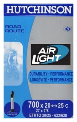 Hutchinson Room Air Route AIRLIGHT 700x20/25 Valve 60 mm