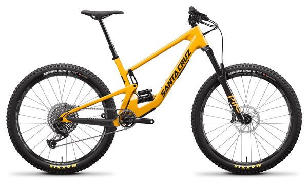 Santa Cruz 5010 Carbon CC 27.5'' All Mountain Bike | Sram X01 Eagle 12V | Golden Yellow and Black 2022