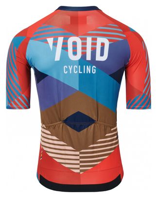 Void Abstract Blue Korte Mouw Jersey