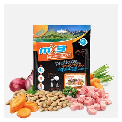 Freeze-dried meal MX3 Lentils with ham 140 g