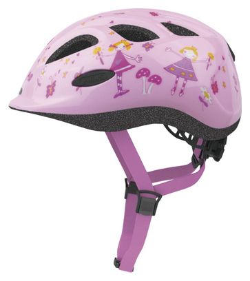 Casque Enfant Abus Smiley 2.0 Princesse Rose