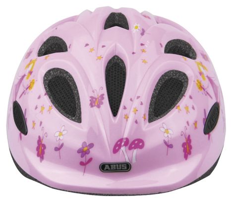 Abus Smiley 2.0 Pink Princess Kids Helmet 