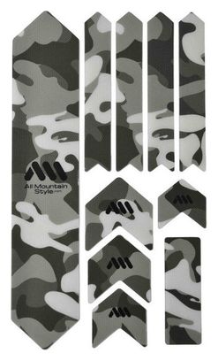 ALL MOUNTAIN STYLE XL Frame Guard Kit - 10 pcs - Camo