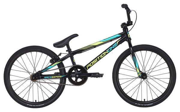 BMX Race Position One Race Expert 20'' Negro/Azul/Amarillo