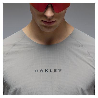 Maglietta a maniche corte Oakley Seeker Whip grigia da uomo