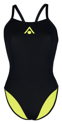 Aquasphere Essential Tie Back Badpak Zwart Geel
