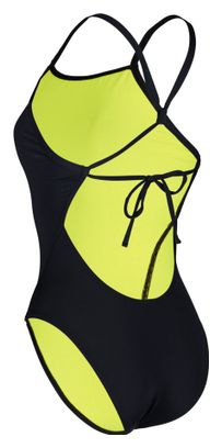 Aquasphere Essential Tie Back Badpak Zwart Geel