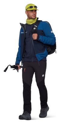 Mammut Crag Hooded Waterproof Jacket Blue Men's