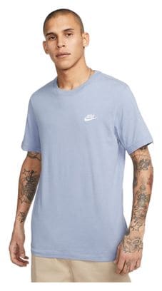 Nike Sportswear Club Kurzarm-T-Shirt Tee Blau
