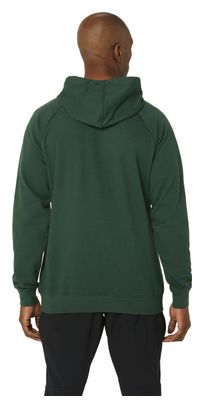 Sweat à capuche Asics Big Logo Vert Homme