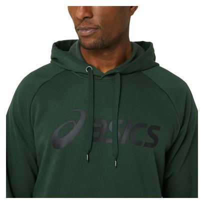 Asics Big Logo Hoody Verde Hombre